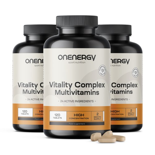 Vitality Complex – multivitamine, 120 compresse