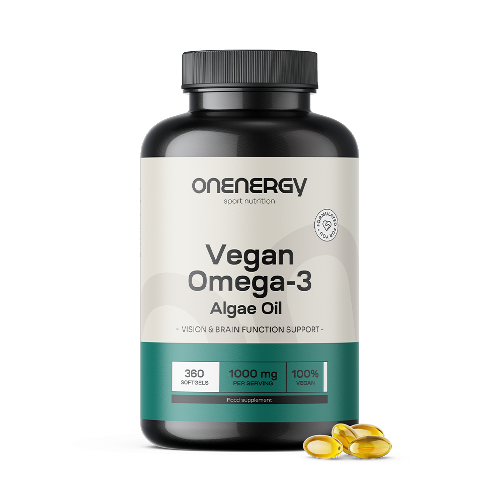 Omega-3 vegano da alghe