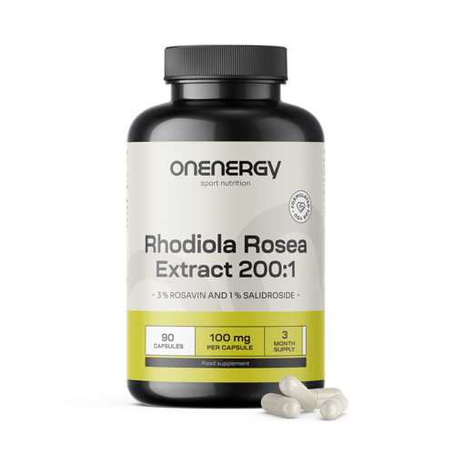 Rodiola – estratto 200:1, 90 capsule