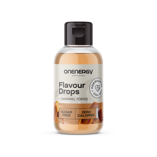 Gocce Flavour Drops con dolcificante – caramello toffee, 50 ml