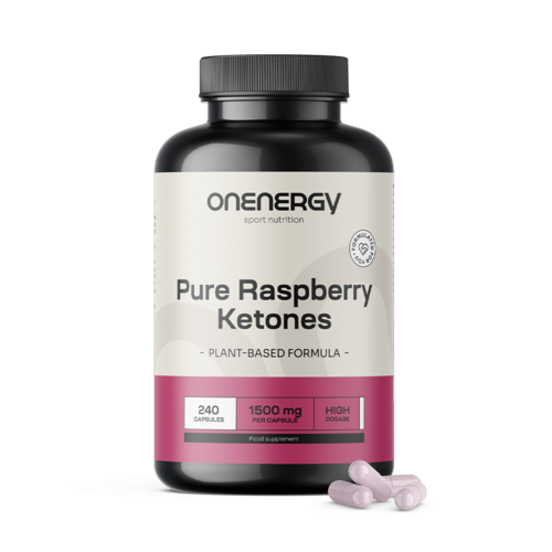 Chetoni di lampone 1500 mg, 240 capsule