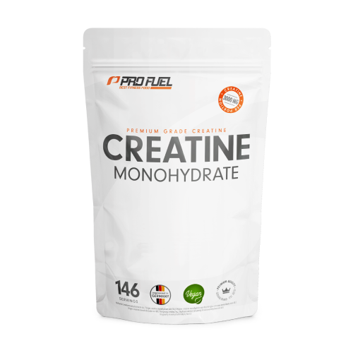 Creatina monoidrato vegana.