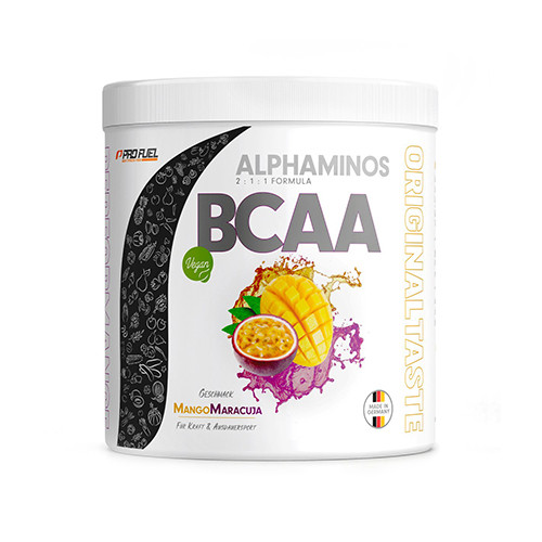 Vegan Alphaminos BCAA 2:1:1 – mango e frutto della passione, 300 g