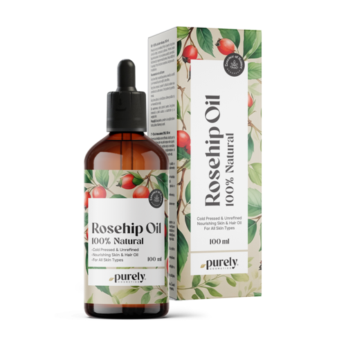100% Olio di rosa canina, 100 ml