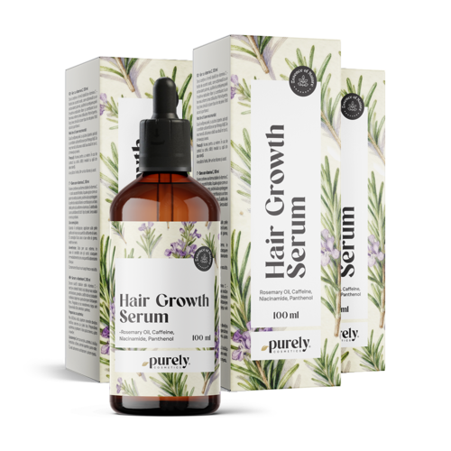 3x Siero per la crescita dei capelli, totale 300 ml
