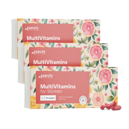 3x Multivitamine per donne, totale 180 capsule