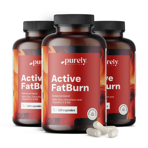 3x Active FatBurn, totale 360 capsule