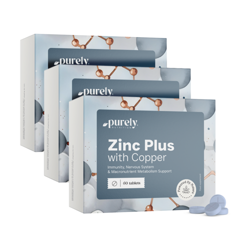 3x Zinco Plus, totale 180 compresse