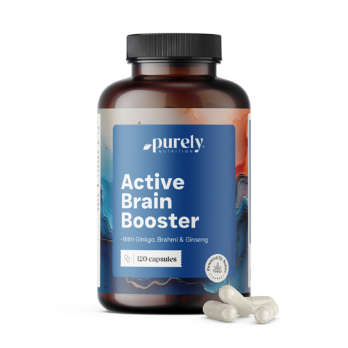 Active Brain Booster – supporto alle funzioni cognitive, 120 capsule