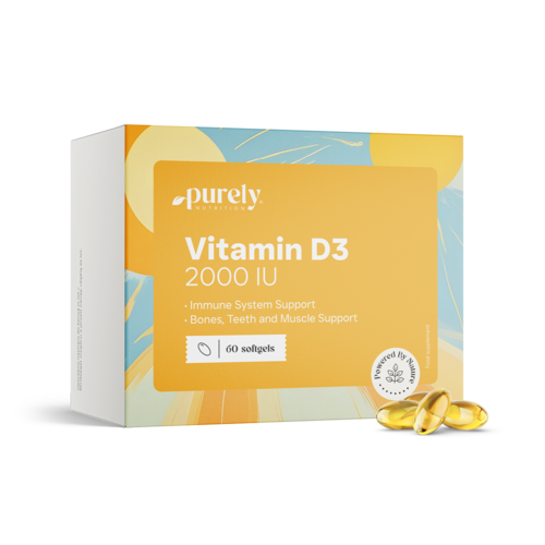 Vitamina D3 2000 U.I., 60 capsule molli