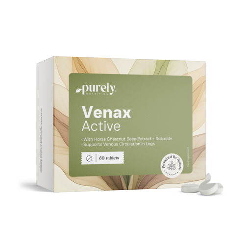 Venax Active - complesso per vene e circolazione sanguigna, 60 compresse