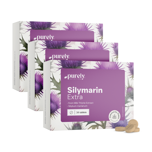 3x Silimarin Extra – estratto di cardo mariano, totale 90 compresse
