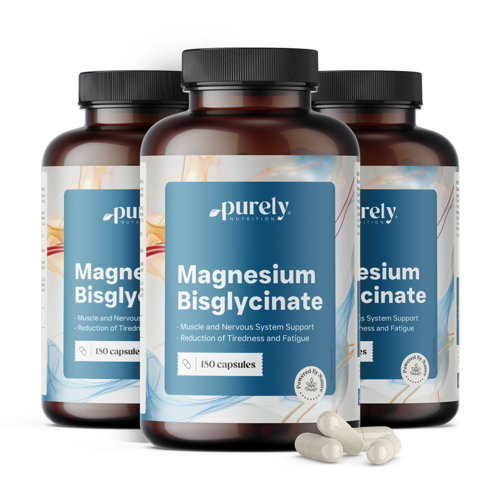 3x Magnesio bisglicinato, totale 540 capsule