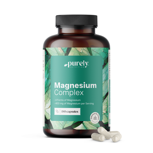 Complesso di magnesio 400 mg, 180 capsule