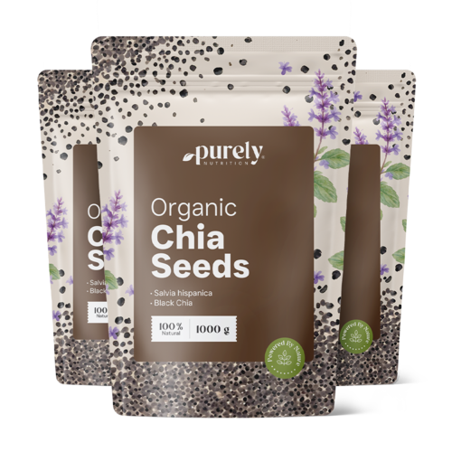 3x BIO Semi di Chia , totale 3000 g