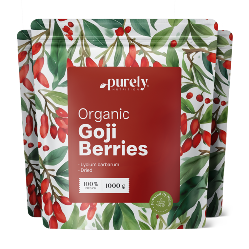 3x BIO Bacche di Goji, totale 3000 g