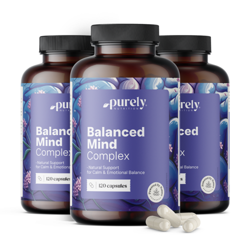 3x BalancedMind – complesso erboristico, totale 360 capsule