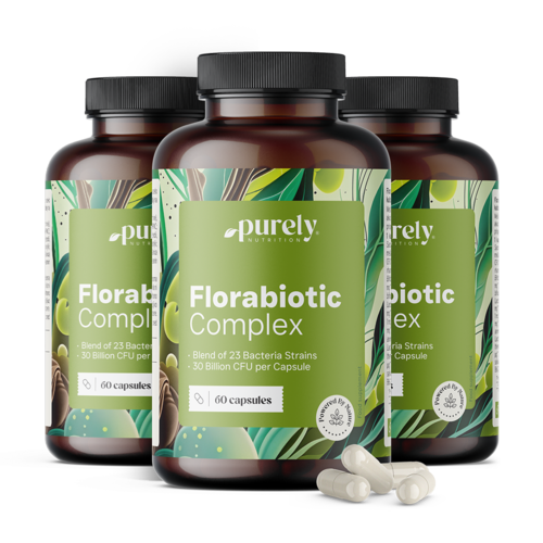 3x Florabiotic Complex – formula simbiotica con 30 miliardi di FCU, totale 180 capsule