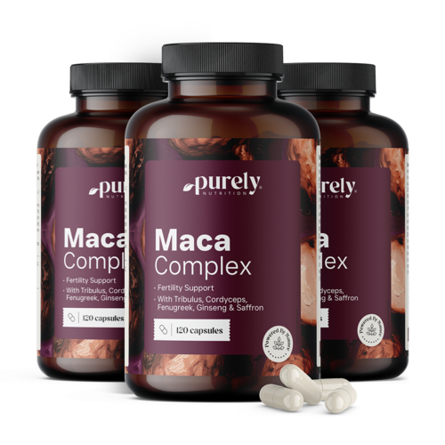 3x Complesso di maca , totale 360 capsule