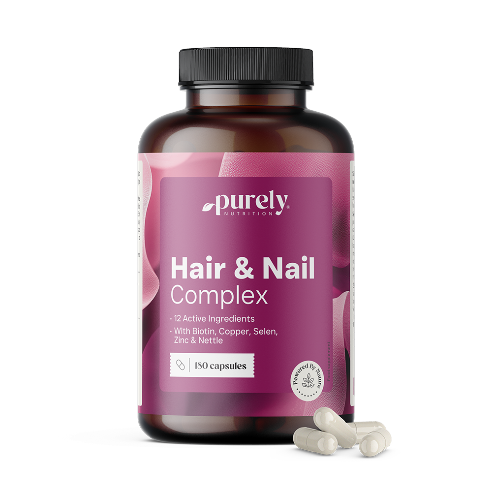 Vitamine e minerali per capelli e unghie