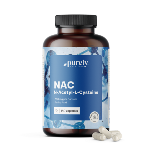 NAC 650 mg, 180 capsule
