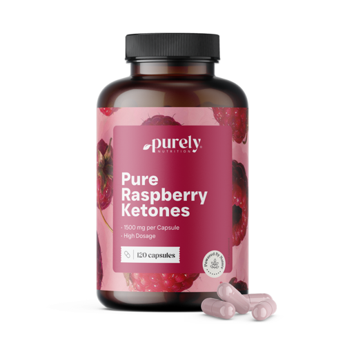 Chetoni di lampone 1500 mg, 120 capsule