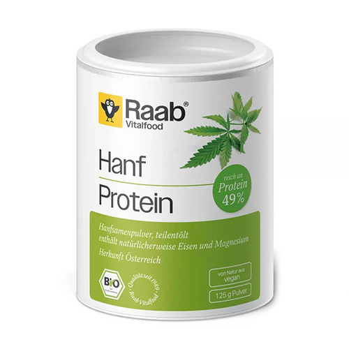 BIO proteine di canapa in polvere, 125 g