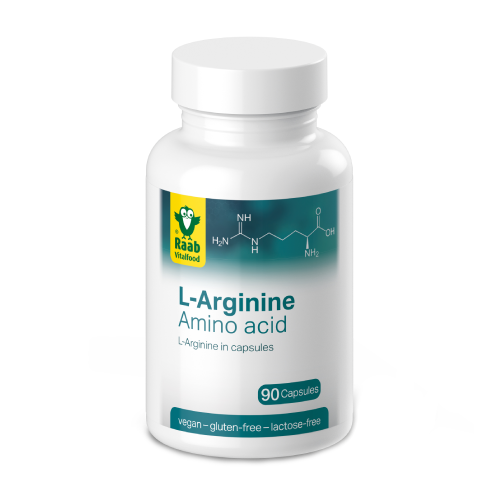 L-arginina 860 mg, 90 capsule