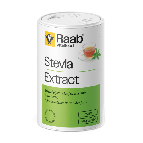 Stevia in polvere.