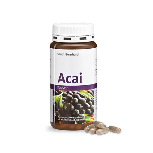 Bacche di acai 500 mg