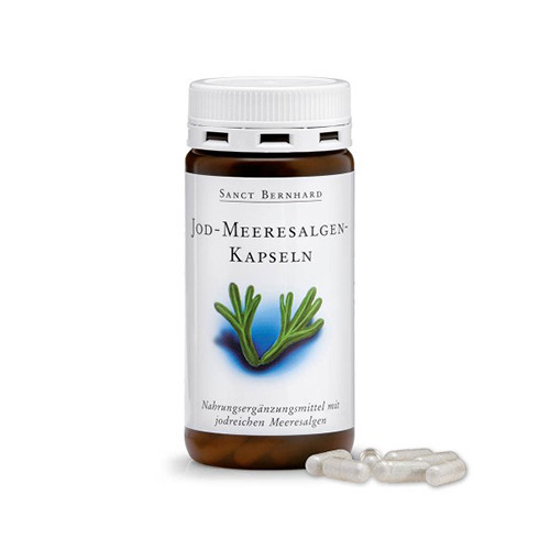 Iodio naturale da alghe marine, 180 capsule
