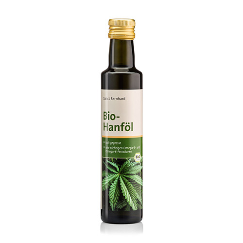 Olio di canapa BIO, 250 ml