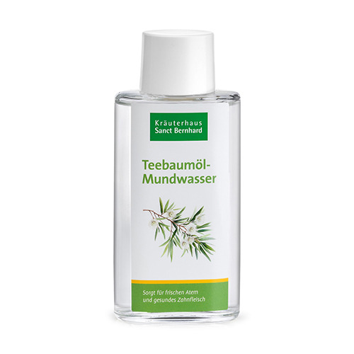 Acqua orale al tea tree.