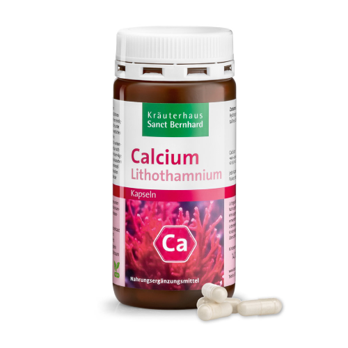 Calcio dalle alghe Litothamnium calcareum, 120 capsule