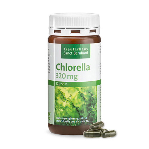 Chlorella 320 mg, 180 capsule