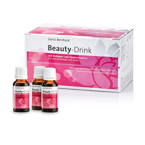 Collagene shot, bevanda di bellezza con acido ialuronico, 15 bottigliette