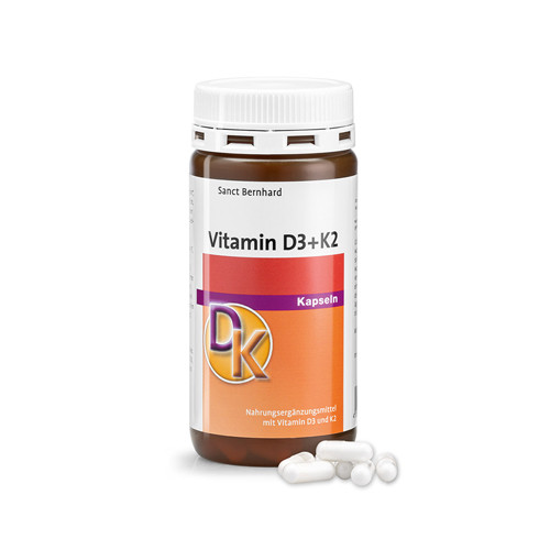 Vitamina D3 + K2, 180 capsule