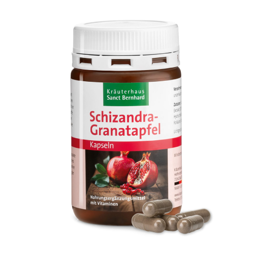 Schisandra e melograno, 90 capsule