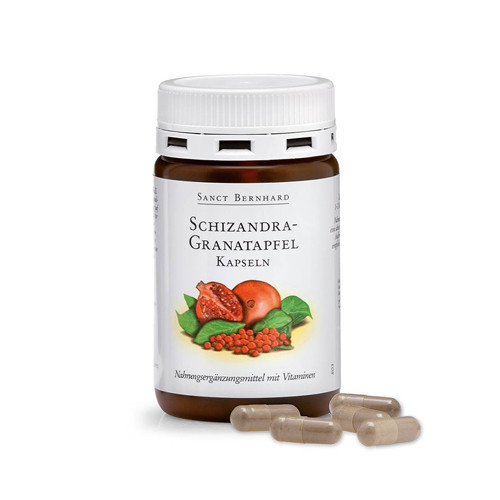 Schisandra e melagrana capsule