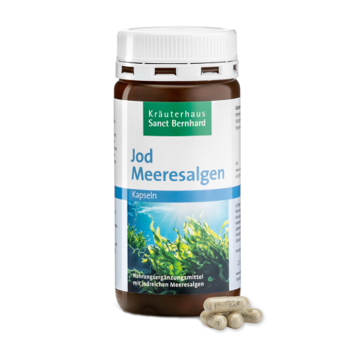 Iodio naturale da alghe marine, 180 capsule