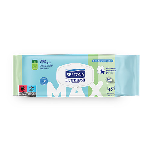 Salviette umidificate per bambini Dermasoft Max