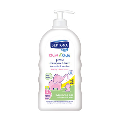 Shampoo e bagnoschiuma per neonati – iperico & aloe vera