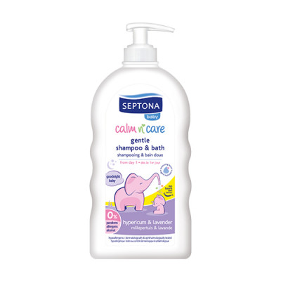Shampoo e bagnoschiuma per neonati – iperico & lavanda