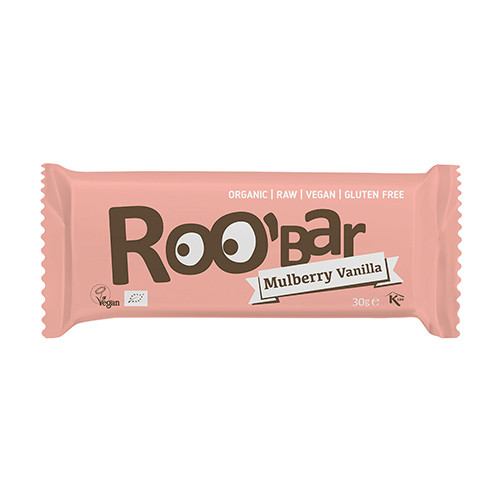 BIO Roobar barretta vegana – gelso e vaniglia