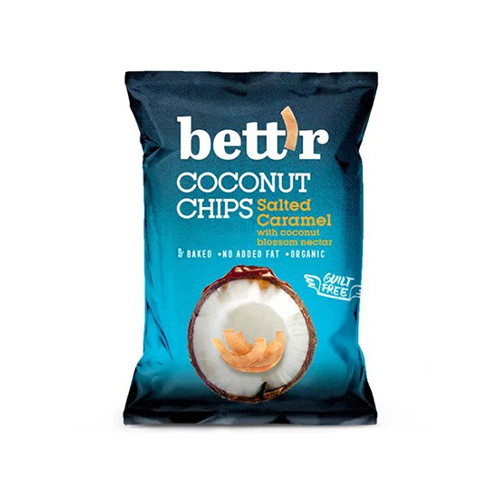 BIO Scaglie di cocco al gusto di caramello salato