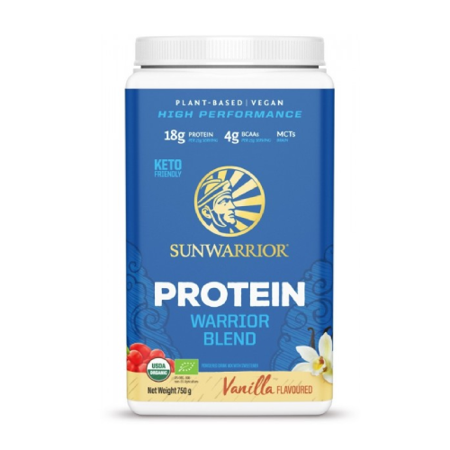 Proteine vegane con dolcificante – vaniglia, 750 g