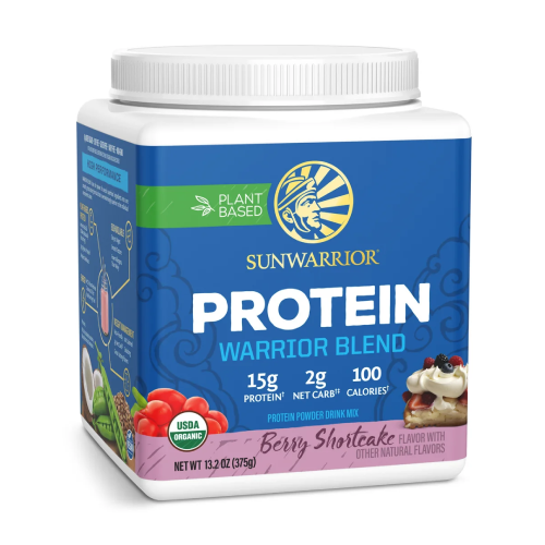 Proteine ​​vegane BIO - frutti di bosco, 375 g