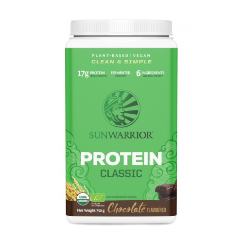 BIO Proteine vegane in polvere con dolcificante – cioccolato, 750 g