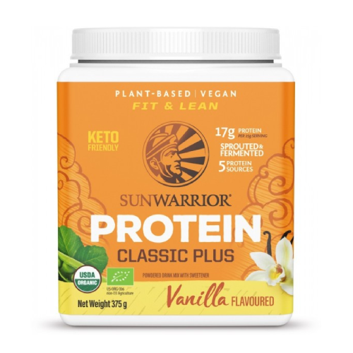BIO Proteine vegane Plus  – vaniglia, 375 g