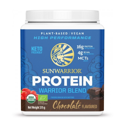 BIO Proteine vegane con dolcificante – cioccolato, 375 g